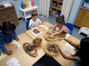 How should parents discuss grades with their child constructively?