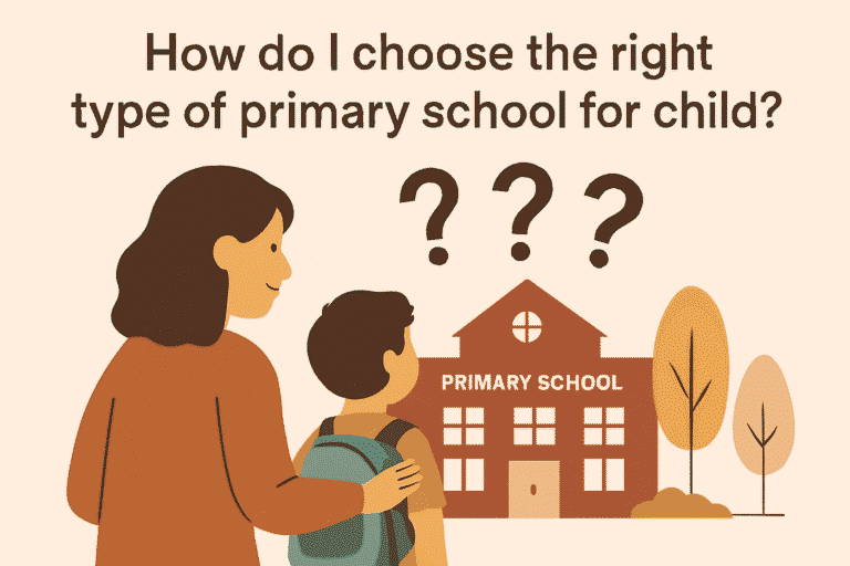 How do I choose the right type of primary school for my child?